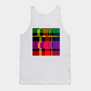 Plaid Jam Neon Tank Top